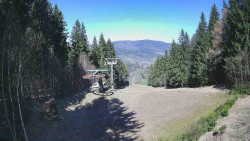 Výstupní stanice lanové dráhy