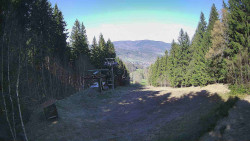 Výstupní stanice lanové dráhy