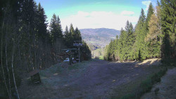 Výstupní stanice lanové dráhy