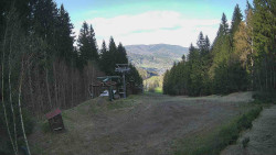 Výstupní stanice lanové dráhy