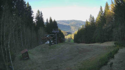 Výstupní stanice lanové dráhy