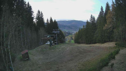 Výstupní stanice lanové dráhy