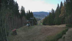 Výstupní stanice lanové dráhy