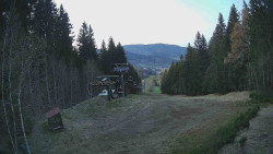 Výstupní stanice lanové dráhy