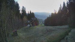 Výstupní stanice lanové dráhy