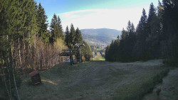 Výstupní stanice lanové dráhy