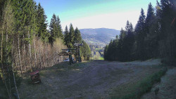 Výstupní stanice lanové dráhy