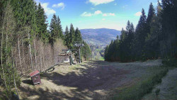 Výstupní stanice lanové dráhy