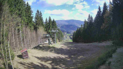 Výstupní stanice lanové dráhy