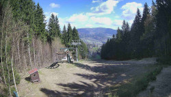 Výstupní stanice lanové dráhy