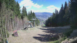 Výstupní stanice lanové dráhy