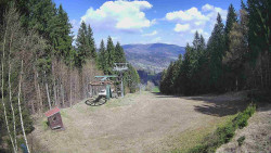 Výstupní stanice lanové dráhy