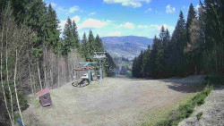 Výstupní stanice lanové dráhy