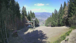 Výstupní stanice lanové dráhy