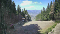 Výstupní stanice lanové dráhy