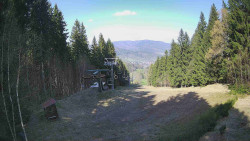 Výstupní stanice lanové dráhy