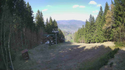 Výstupní stanice lanové dráhy