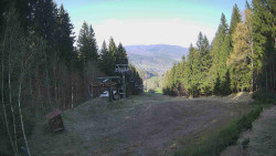 Výstupní stanice lanové dráhy