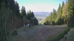 Výstupní stanice lanové dráhy