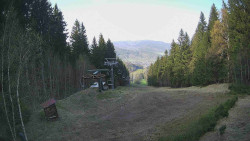 Výstupní stanice lanové dráhy