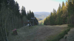 Výstupní stanice lanové dráhy