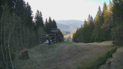 Výstupní stanice lanové dráhy