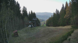 Výstupní stanice lanové dráhy