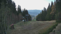 Výstupní stanice lanové dráhy