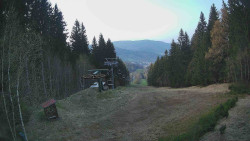 Výstupní stanice lanové dráhy