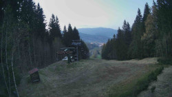 Výstupní stanice lanové dráhy