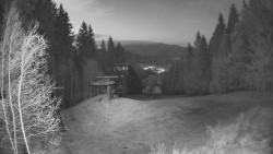 Výstupní stanice lanové dráhy