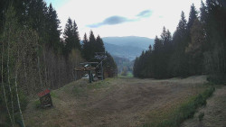 Výstupní stanice lanové dráhy