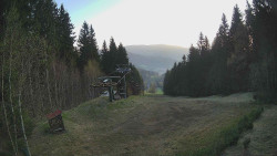 Výstupní stanice lanové dráhy