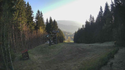 Výstupní stanice lanové dráhy