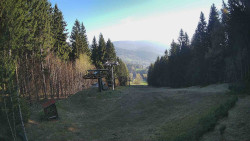 Výstupní stanice lanové dráhy