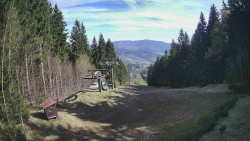 Výstupní stanice lanové dráhy