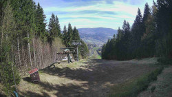 Výstupní stanice lanové dráhy