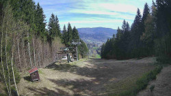 Výstupní stanice lanové dráhy