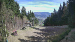 Výstupní stanice lanové dráhy