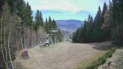 Výstupní stanice lanové dráhy