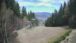 Výstupní stanice lanové dráhy