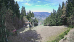 Výstupní stanice lanové dráhy