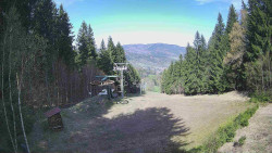 Výstupní stanice lanové dráhy