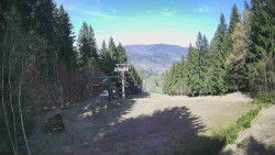 Výstupní stanice lanové dráhy