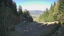 Výstupní stanice lanové dráhy