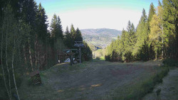 Výstupní stanice lanové dráhy