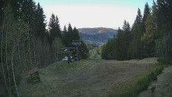 Výstupní stanice lanové dráhy