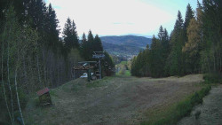 Výstupní stanice lanové dráhy