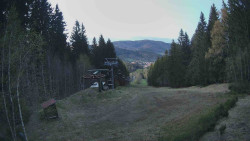 Výstupní stanice lanové dráhy