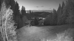 Výstupní stanice lanové dráhy